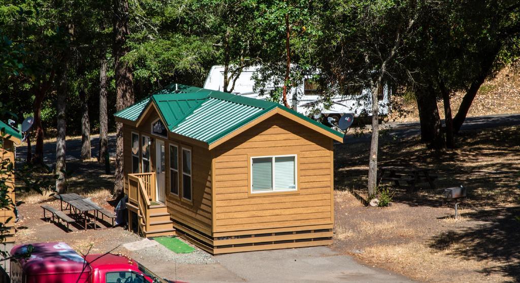 Russian River Camping Resort Cottage 7 克罗弗戴尔 外观 照片